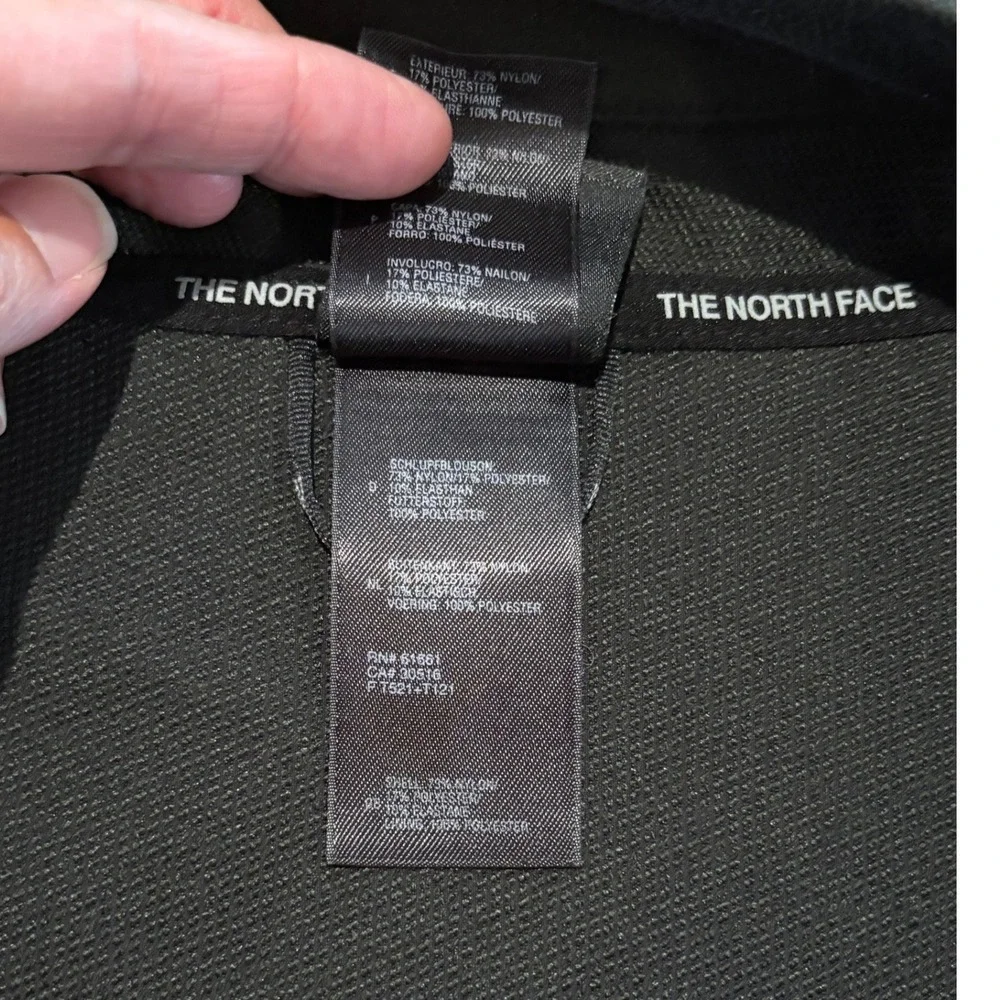 The North Face Flight Series Apex Vest Mens Large Black Softshell Full Zip L/G
